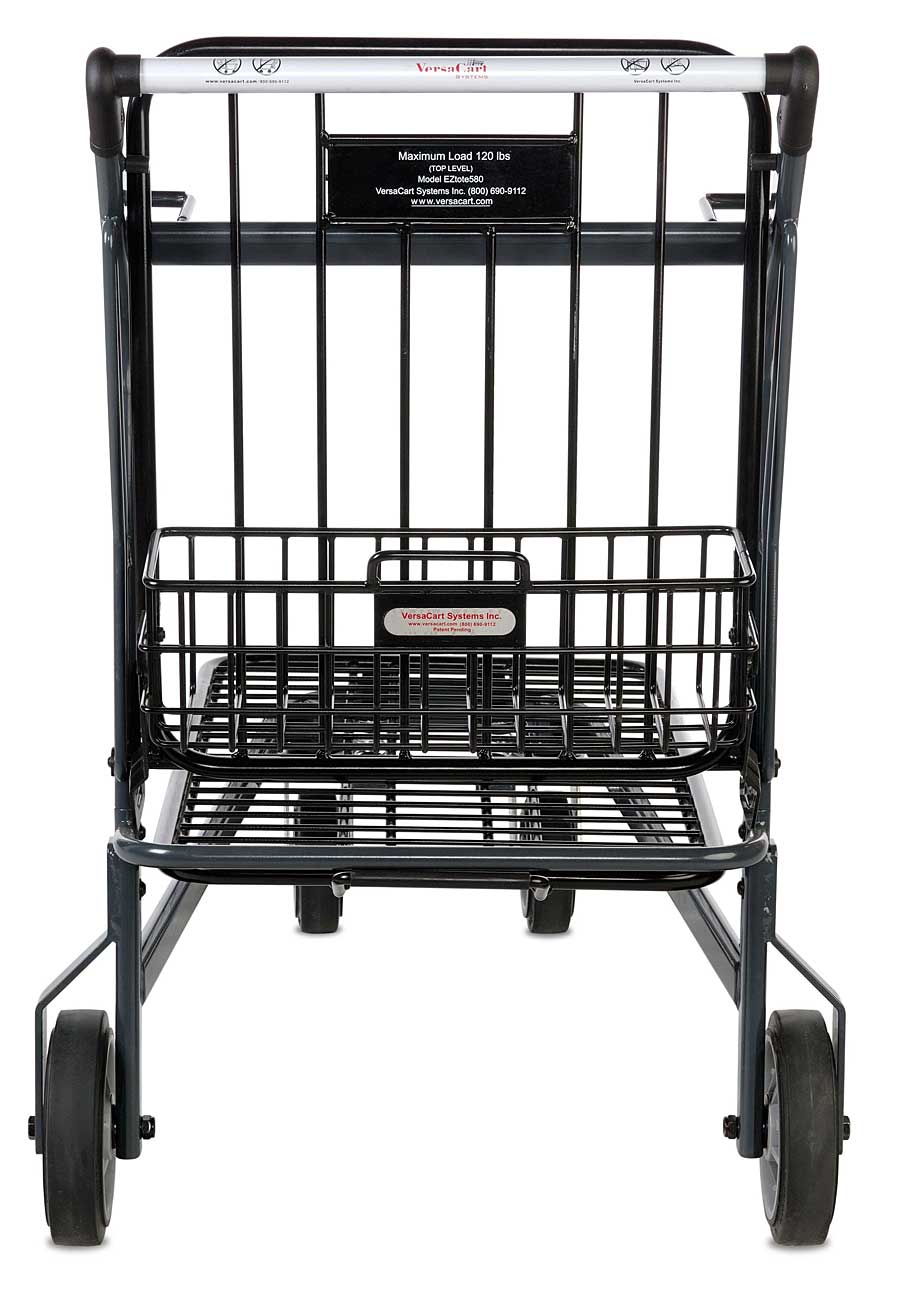 EZtote®780 Metal Lawn & Garden Cart, Shopping Cart, Utility Cart & Stocking Cart
