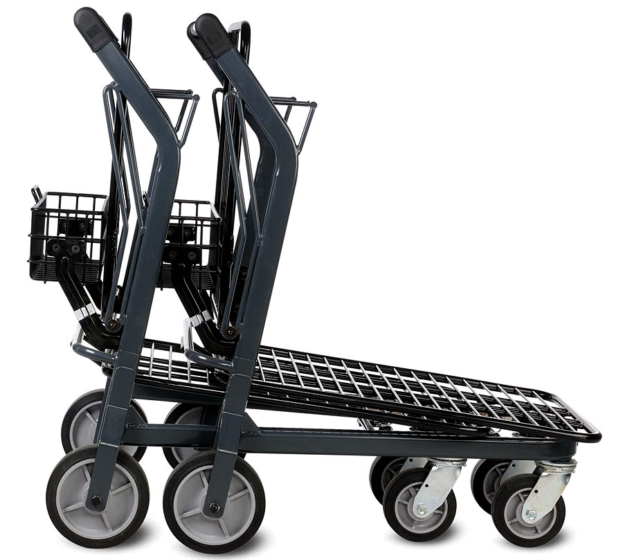 EZtote®780 Metal Lawn & Garden Cart, Shopping Cart, Utility Cart & Stocking Cart