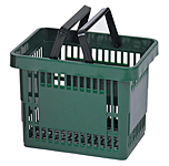 13 Liter Plastic Grocery Shopping Hand Baskets